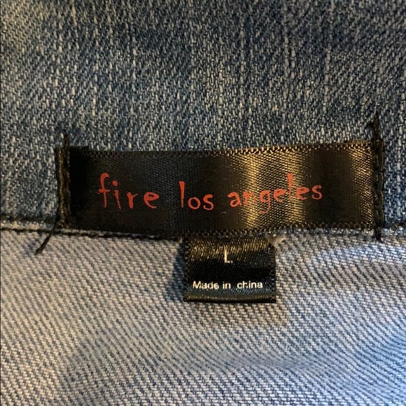 Fire Los Angeles Jean Jacket - Picture 8 of 8